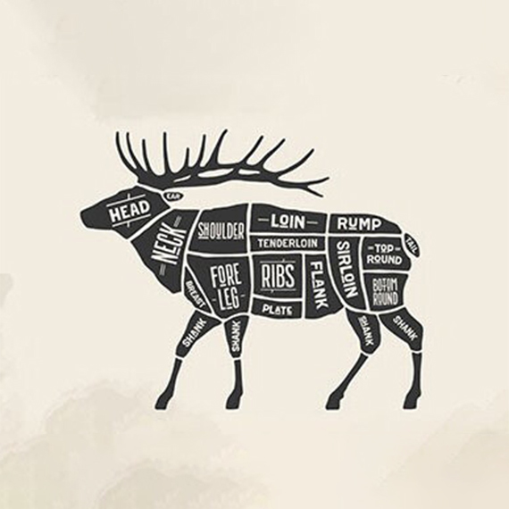 Elk processing graphic